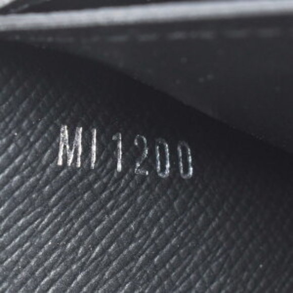 Louis Vuitton Black Case Zippy Graphite Black Canvas Coin Damier - Picture 9 of 9